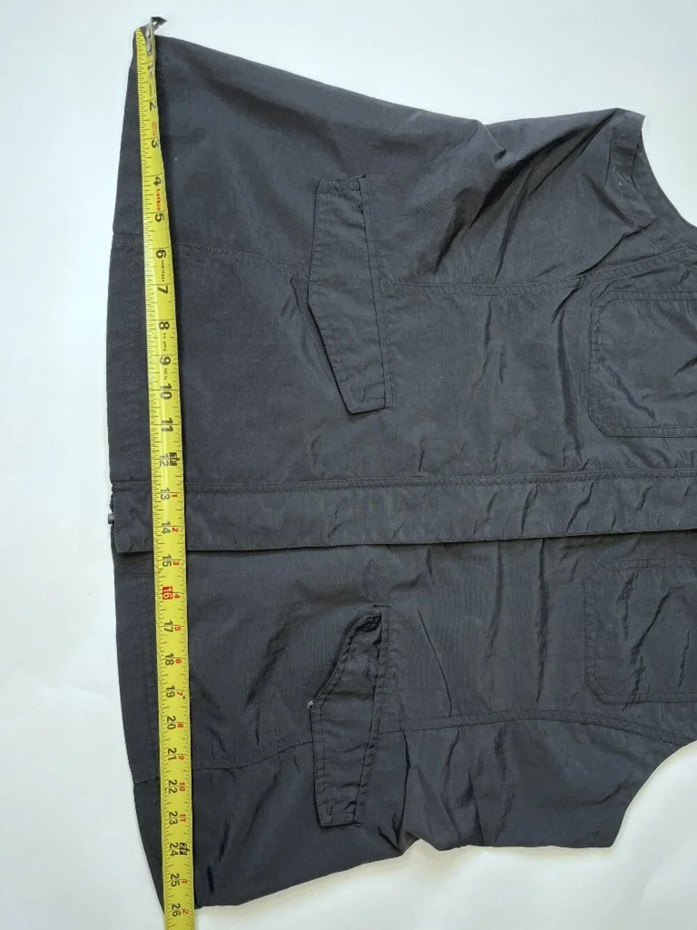 Eddie Bauer Utility Vest Womens 2XL Black Cargo Pocket Outdoor Performance - Picture 11 of 11